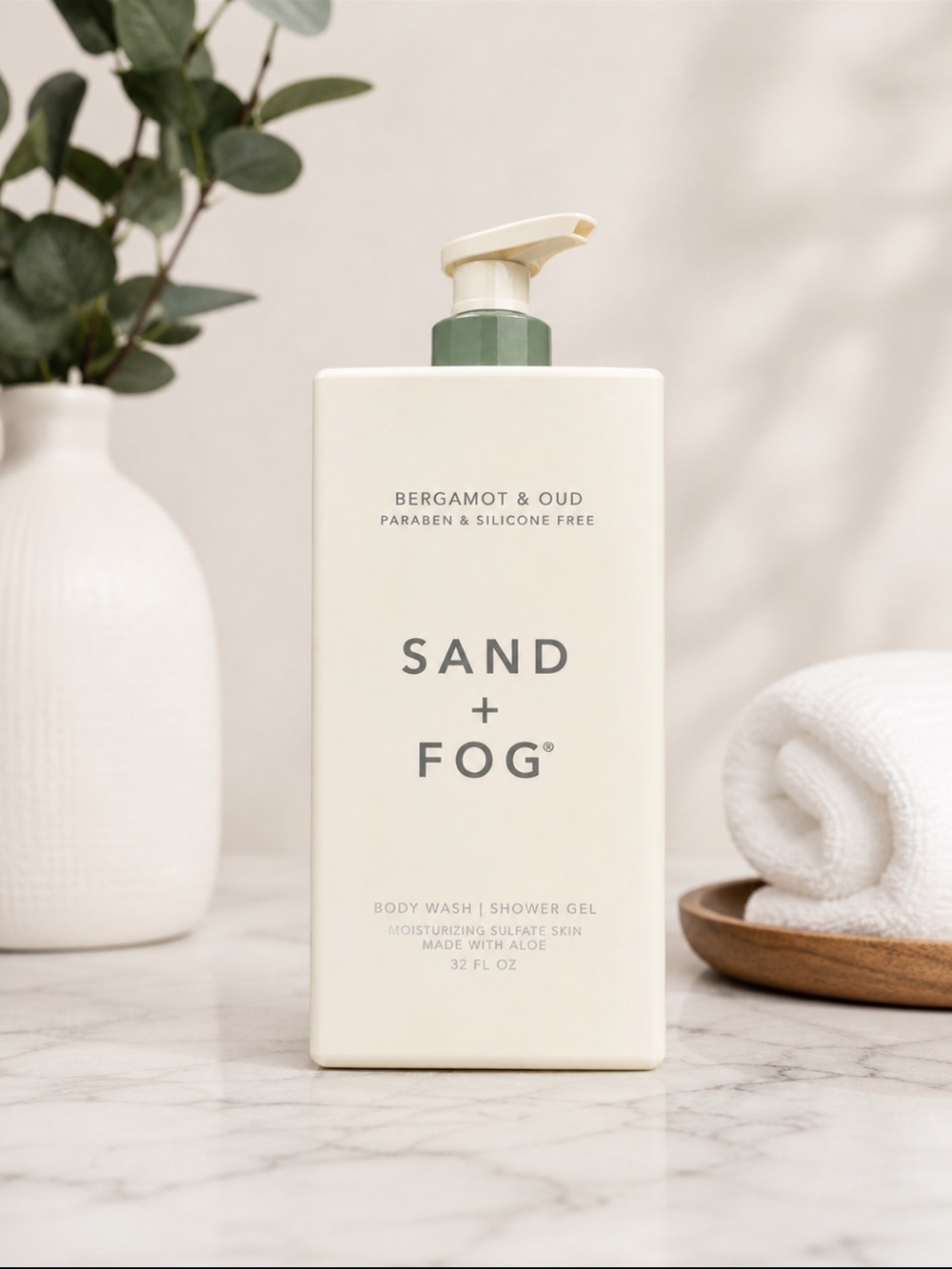 Sand & Fog Bergamot & Oud Body Wash